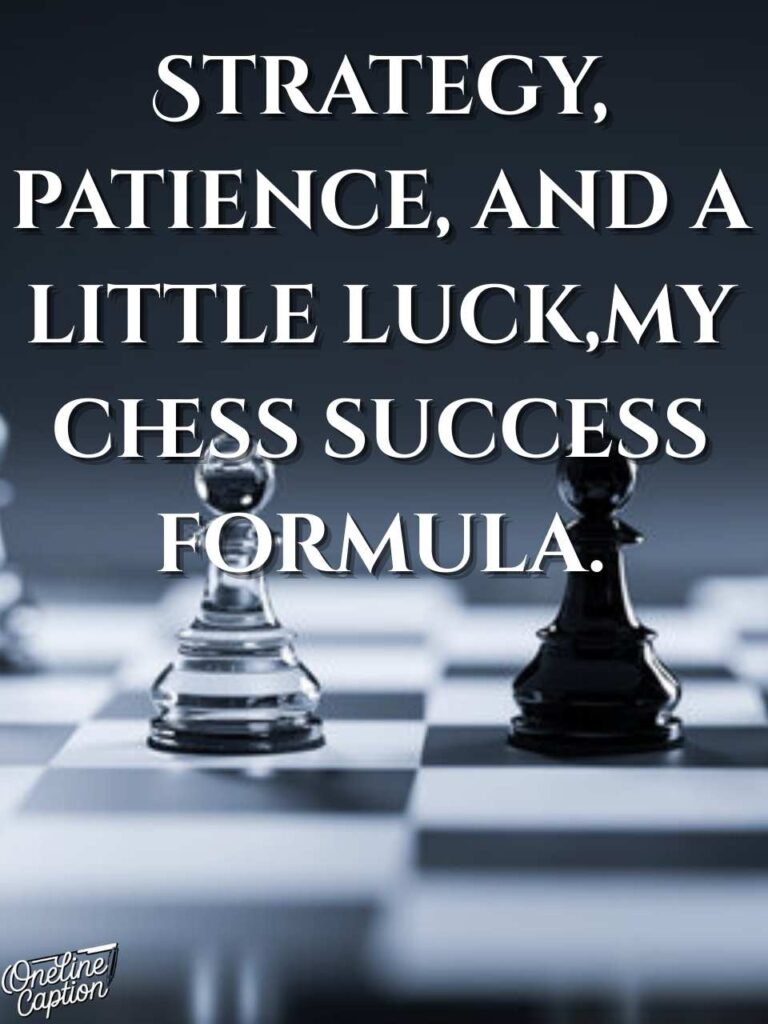 Funny Chess Captions For Instagram