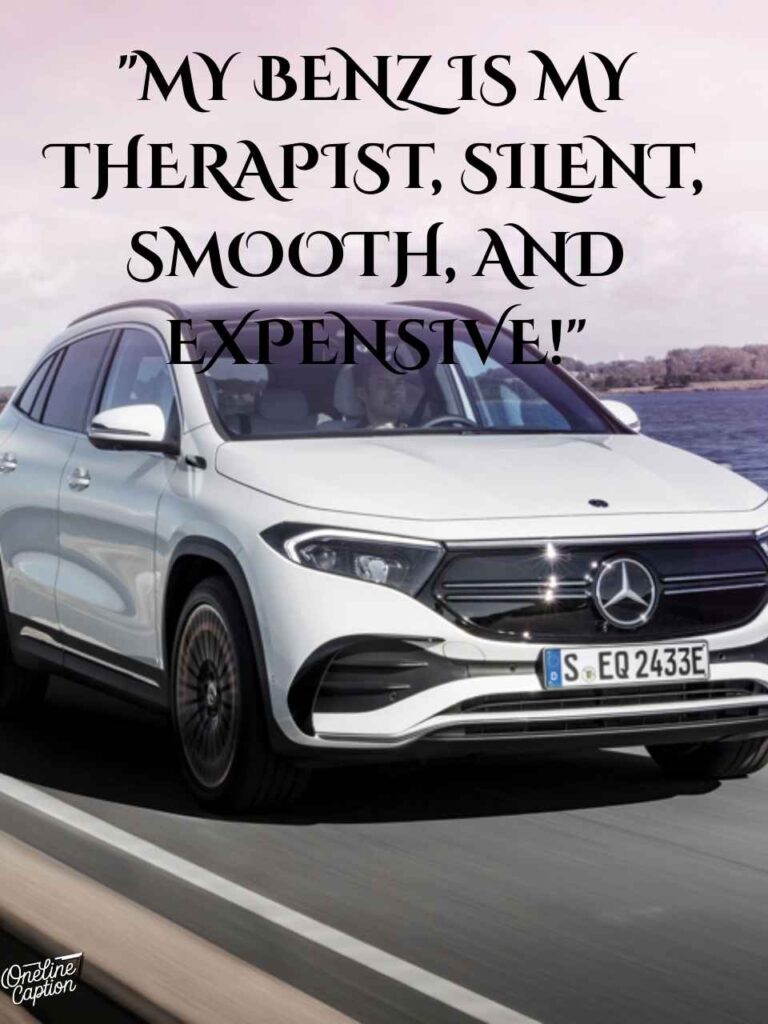 Funny Mercedes Car Captions for Instagram