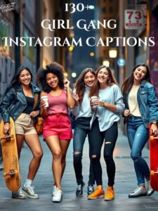130+ Girl Gang Instagram Captions