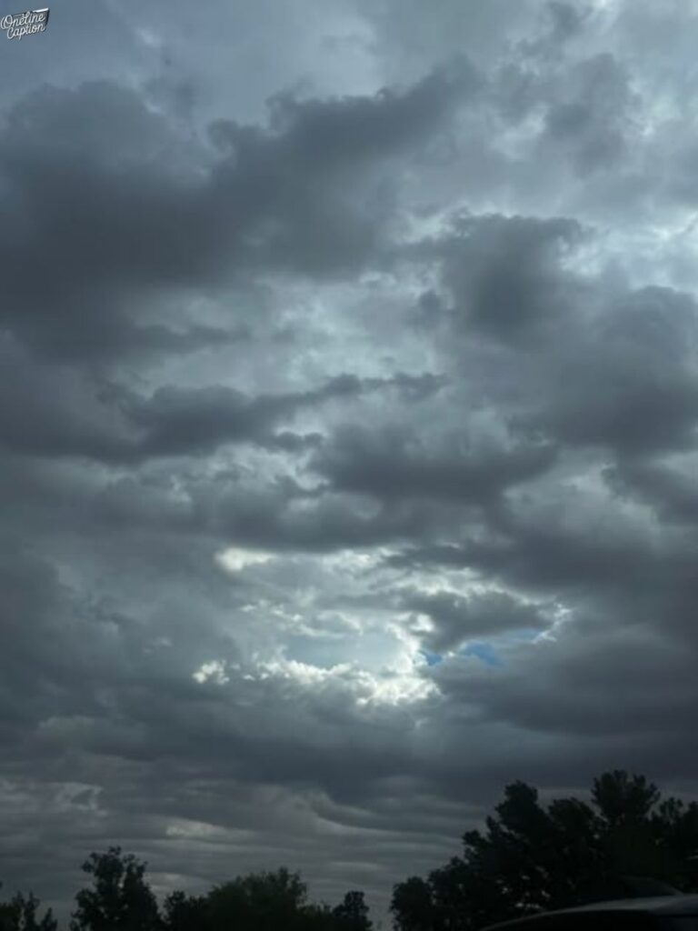 Dark Cloud Captions for Instagram