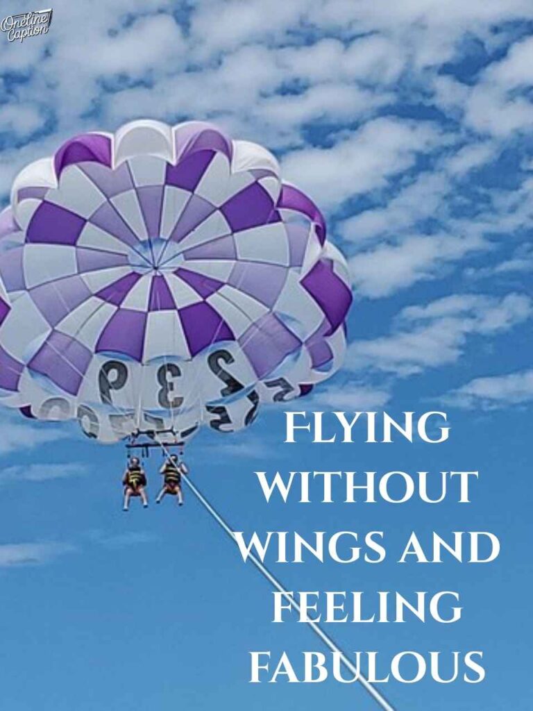 Funny Parasailing Captions For Instagram