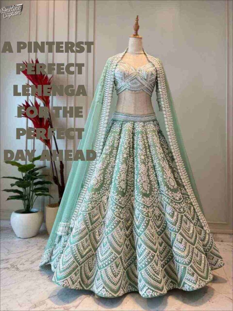 Lehenga Captions For Instagram Pinterest (1)
