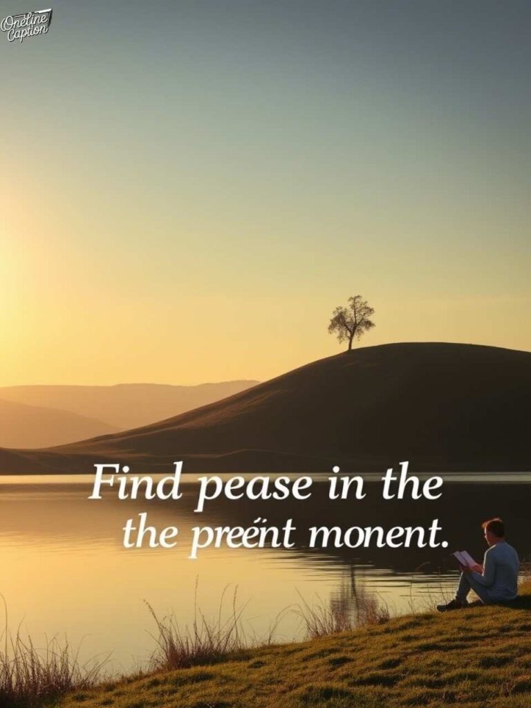 Motivational Unwind Instagram Captions for a Peaceful Mind