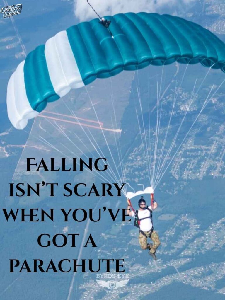 Parachute Captions For Instagram