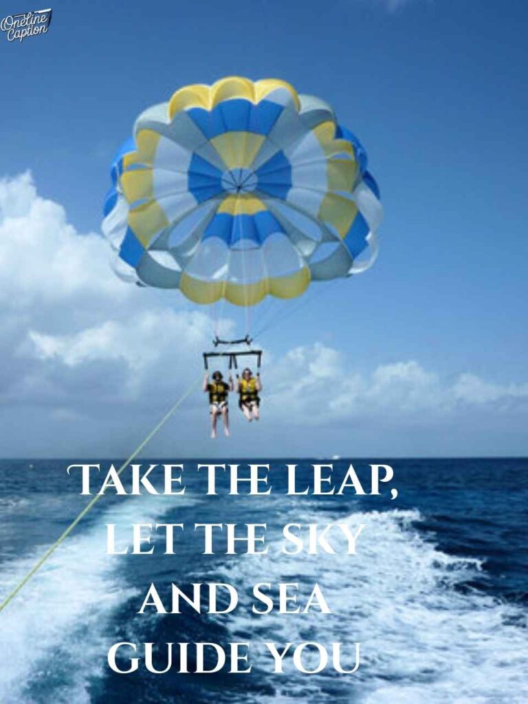 Parasailing Quotes For Instagram
