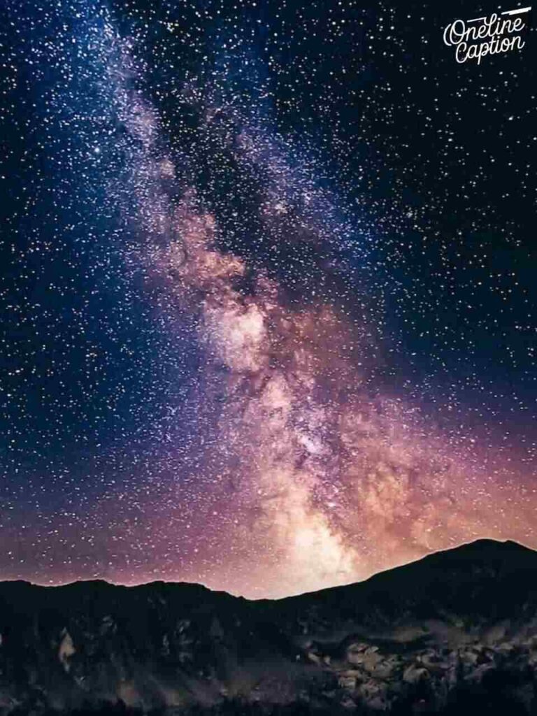 Dazzling Shooting Star Instagram Captions